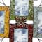4 Opening Multicolor 4" x 6" Metal Traditional Frame